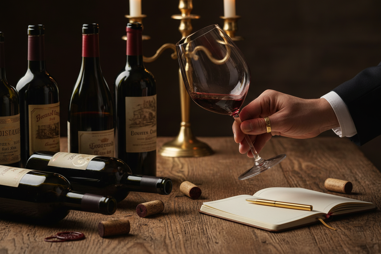 Cómo catar un vino?
