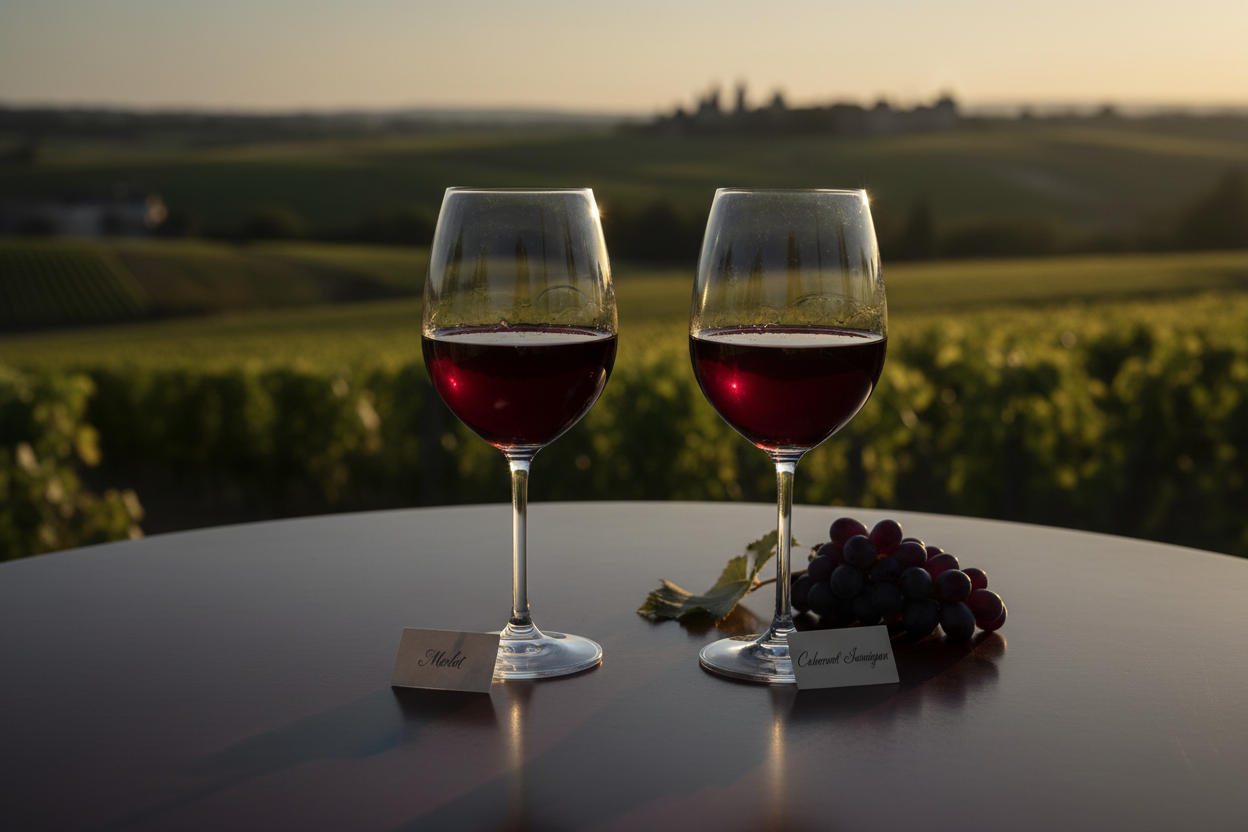 Merlot vs. Cabernet Sauvignon: El duelo de los reyes del tinto