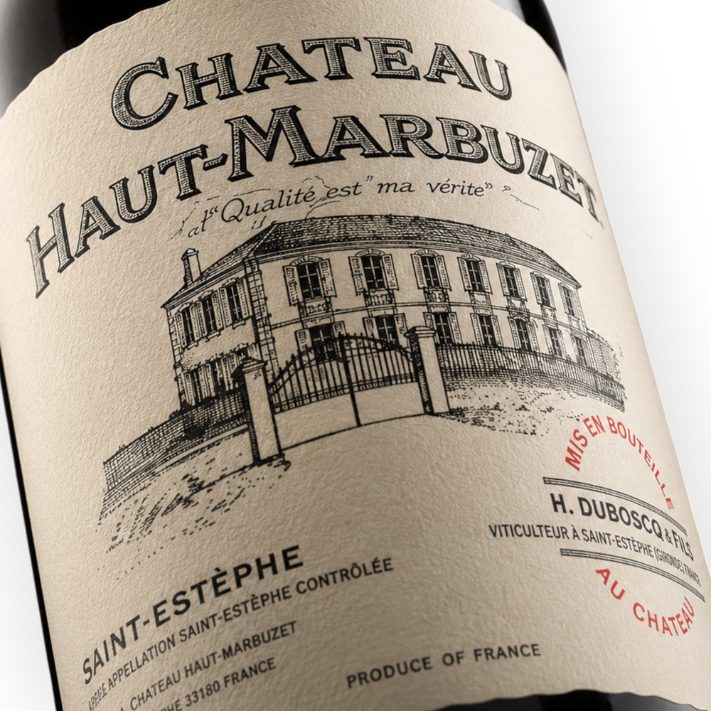 Botella Haut-Marbuzet 2025 Saint-Estèphe