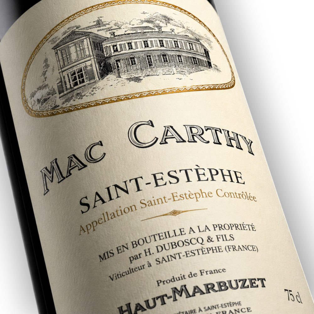 Botella Mac Carthy 2025 Saint-Estèphe